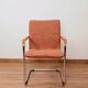 Bauhaus desk chair chrome granola 1970