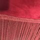 Pair of armchairs Napoleon III red Theater Velvet