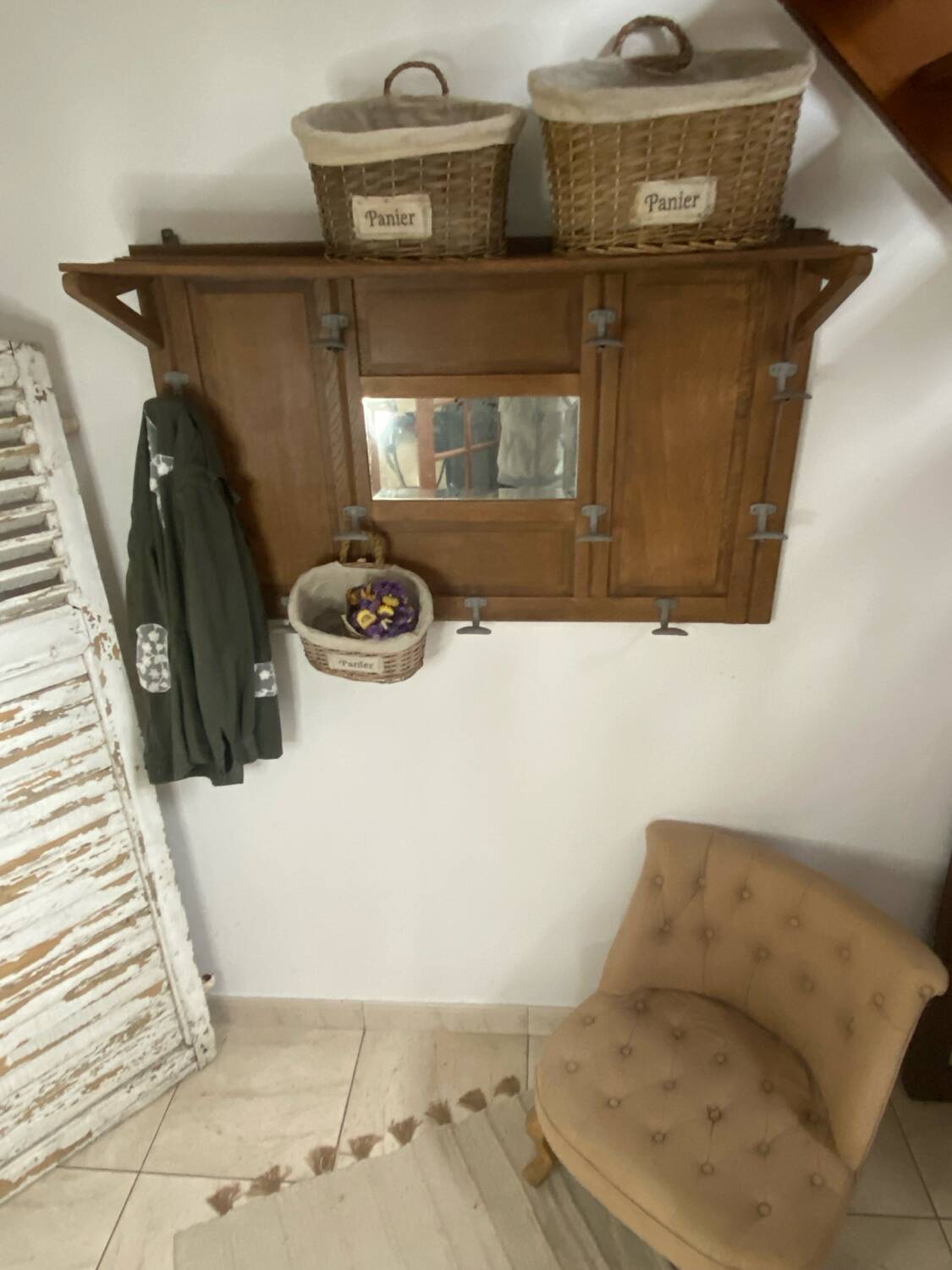 Vestiaire d’entrée