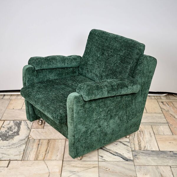 Fauteuil vintage Jitona, années 1970 Tchécoslovaquie