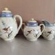 Vintage fine porcelain café/tea service from Japan - Bird decoration