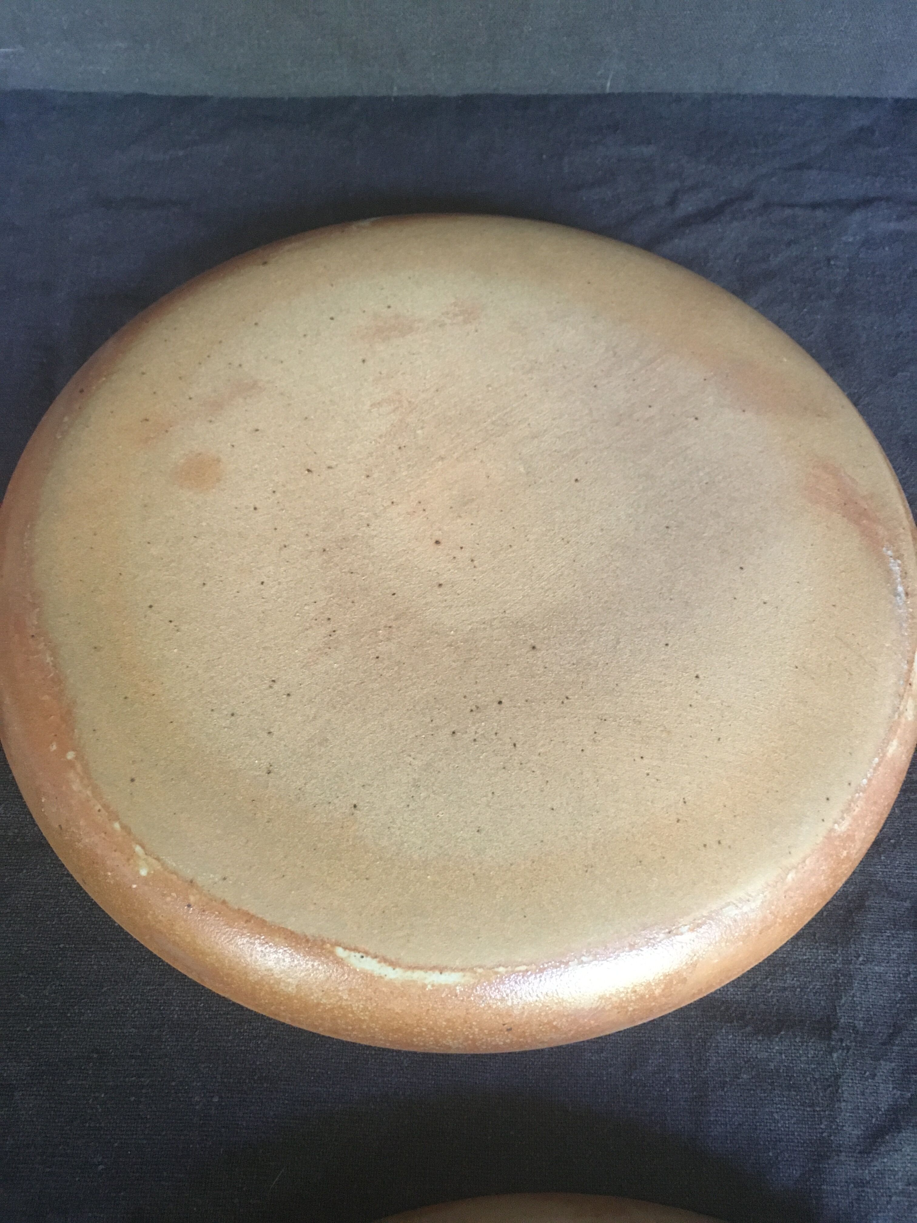 Lot of 6 flat sandstone plates