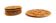 Service 1 plat avec 6 assiettes à huÎtres caramel Longchamp