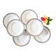 Ensemble de 6 assiettes creuses, Digoin Sarreguemines, modèle Valence