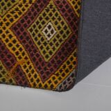 Oushak Geometric Vintage Small Rug sku 3850