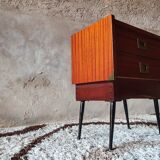 Scandinavian bedside table two drawers