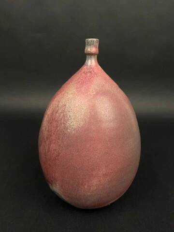 Moonlight stoneware vase, Feu Follet workshop, Penne (Lot-et-Garonne), 20th century