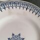 Set of 4 plates St Amand Terre de Fer