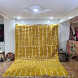 Handmade wool Berber rug 300X200 cm