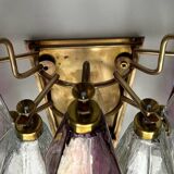 Murano Glass Polygon Sconces