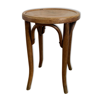 Tabouret luterma en bois courbé début xxème