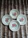 4 antique flat plates from Sarreguemines
