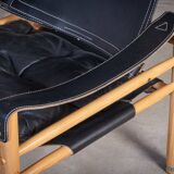 Safari Chair Set by Arne Norell for Arne Norell Ab Sweden, 1960s