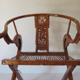 Fauteuil ancien chinois pliant