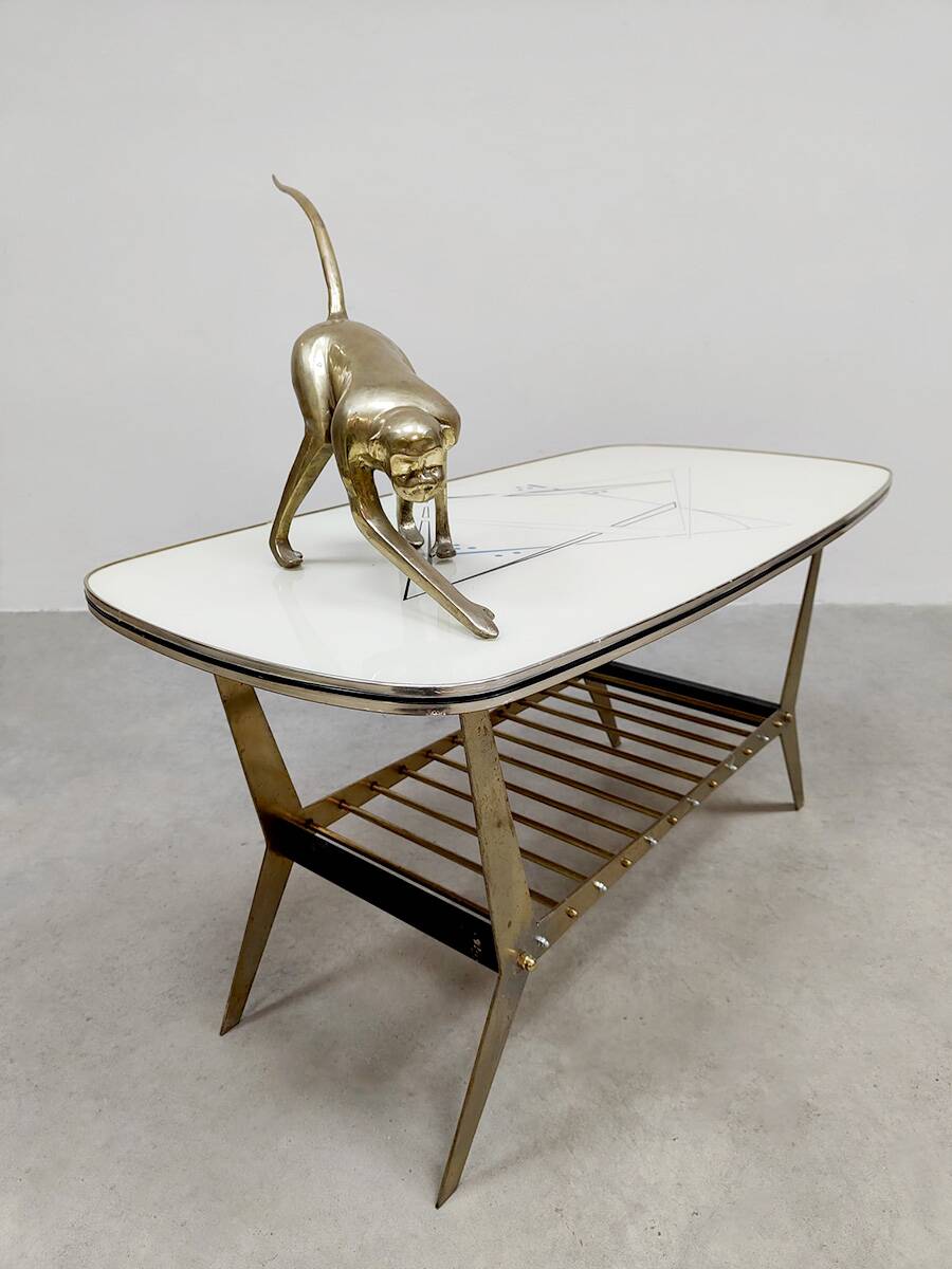 Midcentury Italian sixties design coffee table