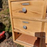 wooden workshop furniture, drawer unit