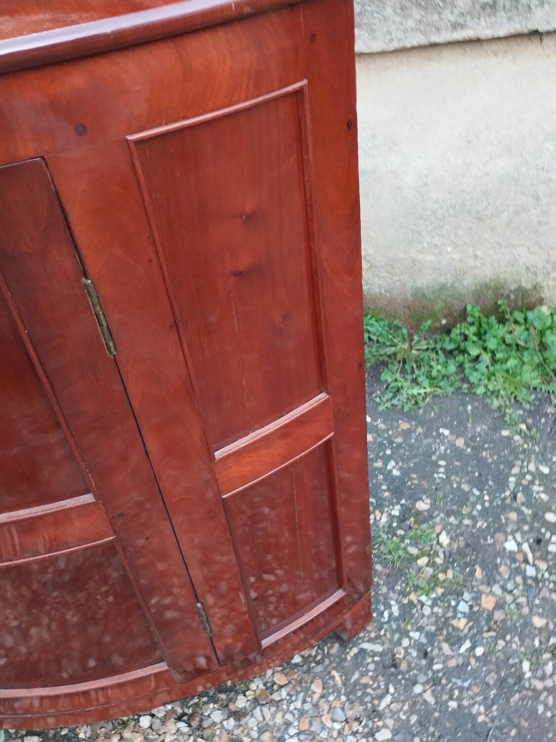 Meuble d'angle commode ancienne style louis xvi
