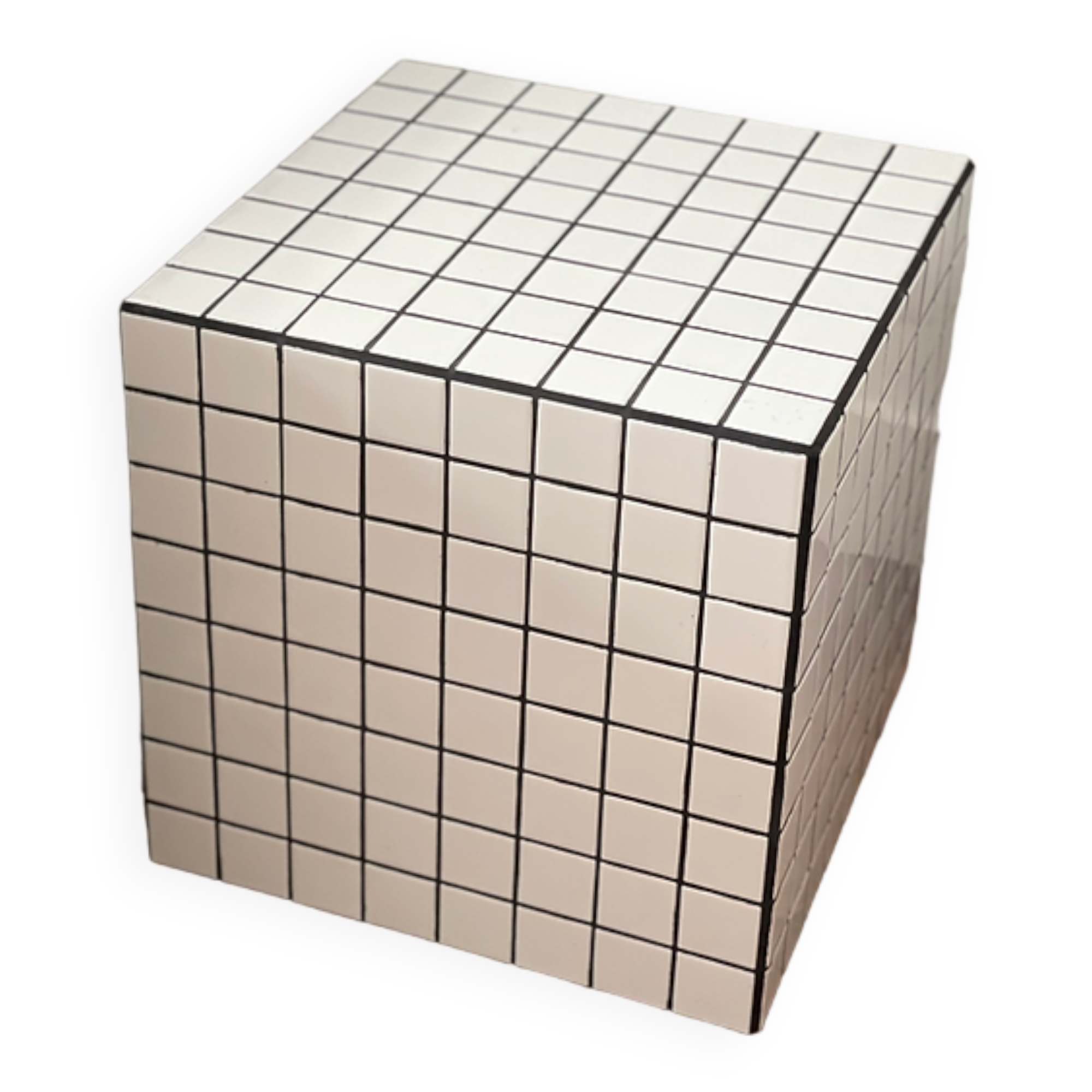 Cube - white/black