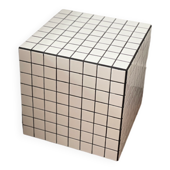 Cube - white/black