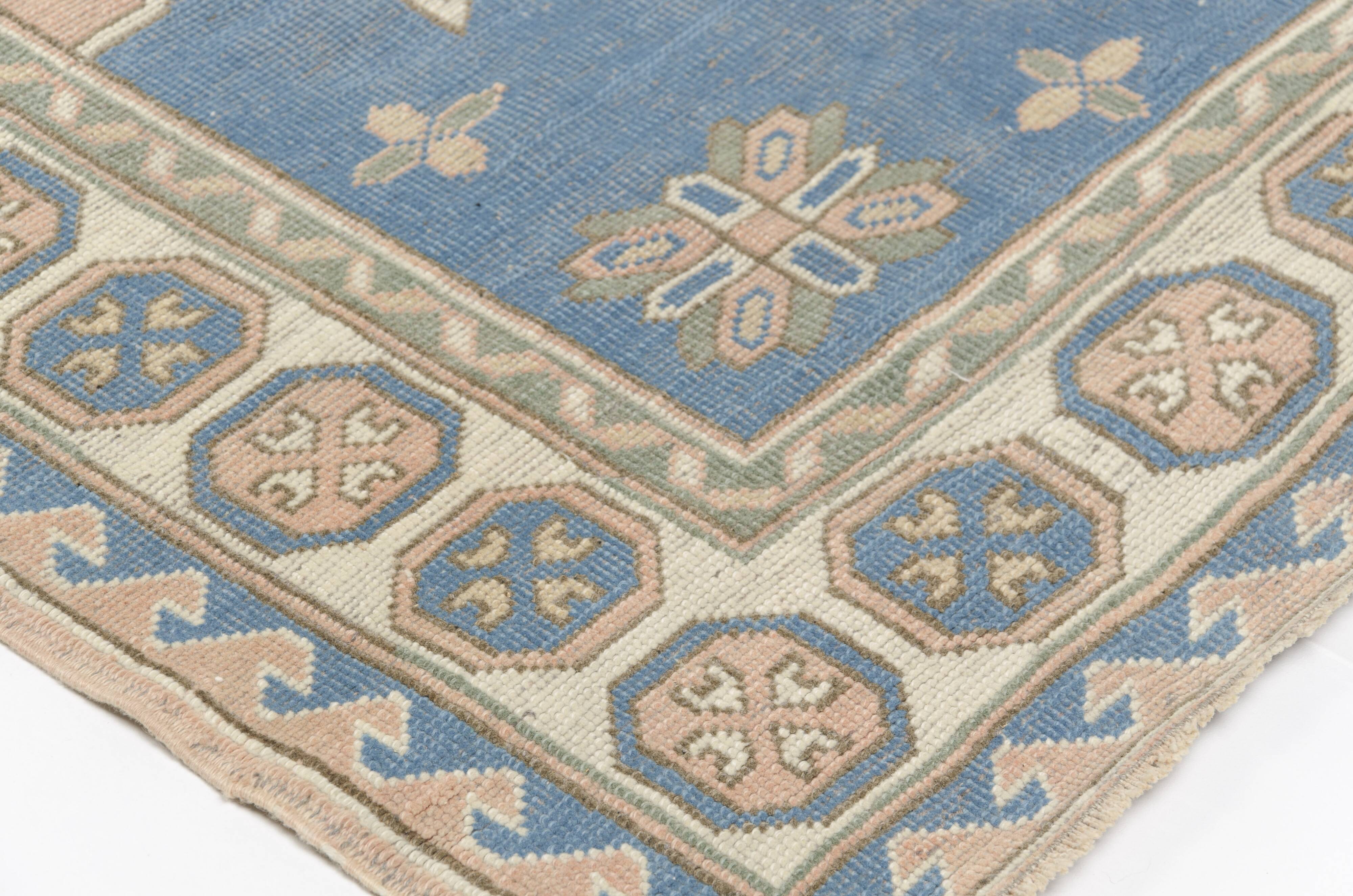 Geometric Anatolian Home Living Rug-3431