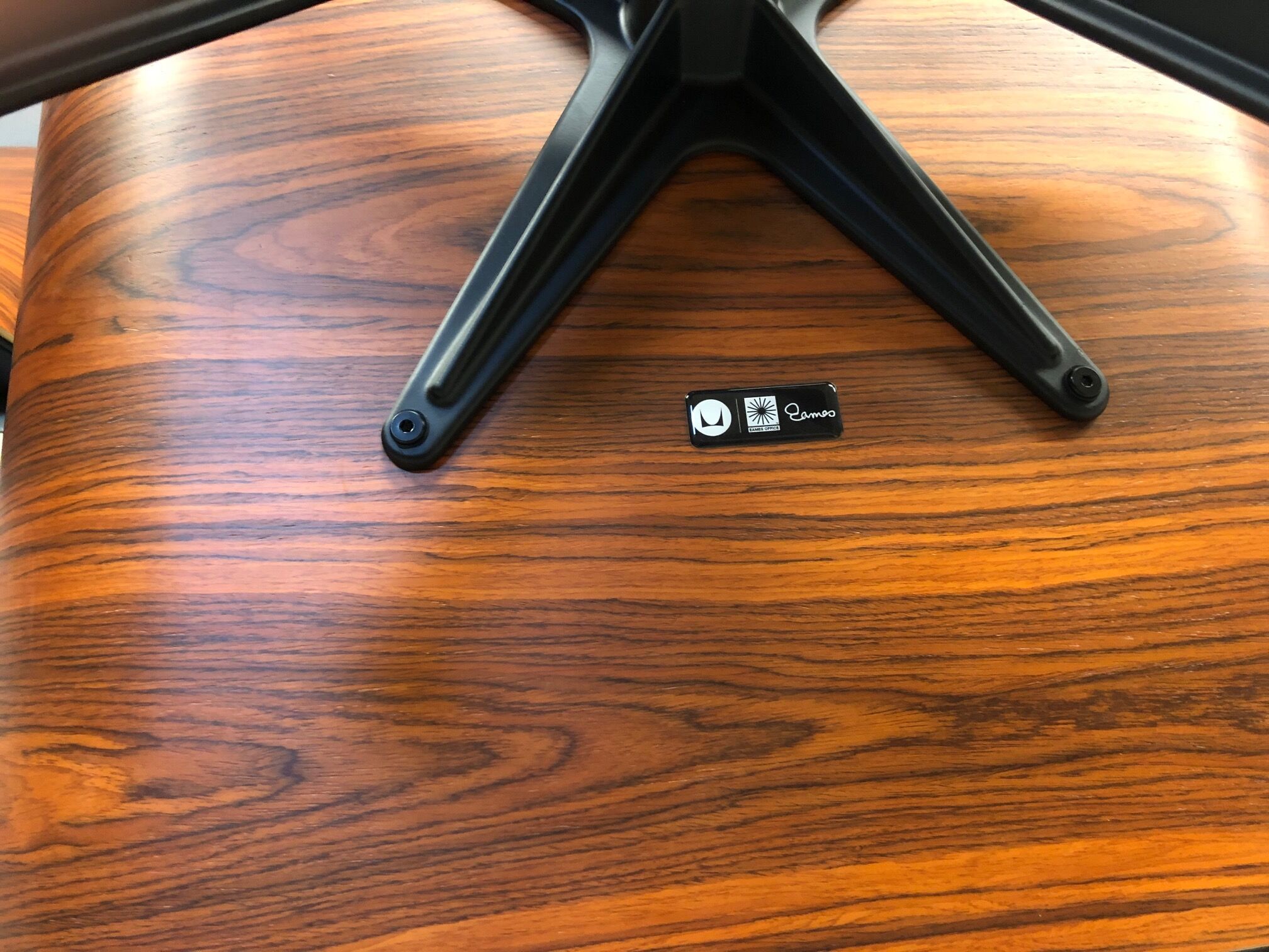 Eames lounge chair and ottoman, Herman Miller edition