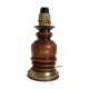 Walk from wood and brass lamp
