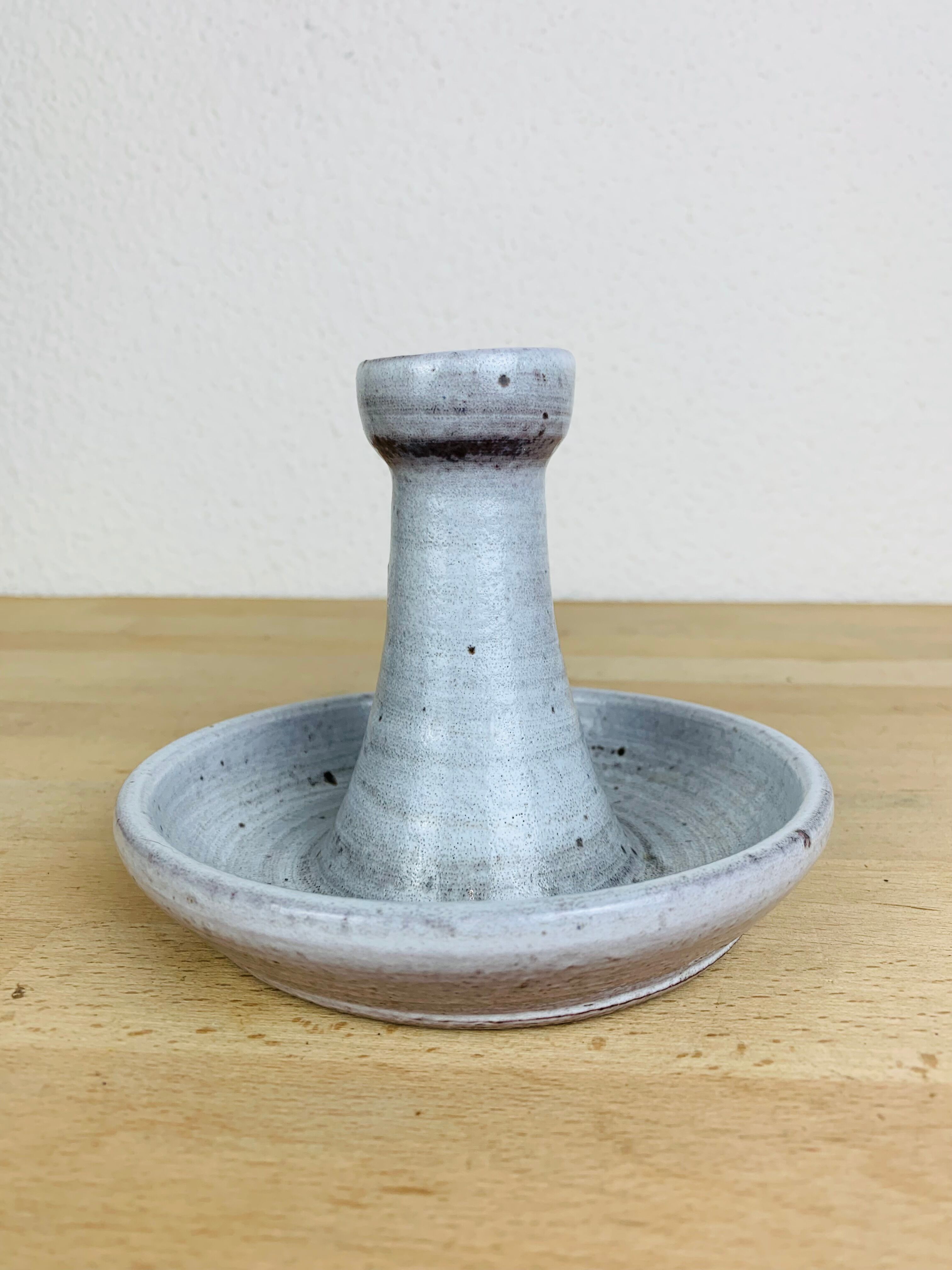 Vintage ceramic candle holder