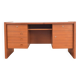 Mid-Century Danish Teak Desk, 1980s.