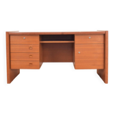 Bureau danois en teck du milieu du siècle, années 1980.