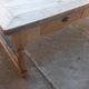 Grande table de communauté en chêne et sapin
