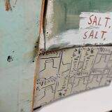 Jean Michel Basquiat (1960-1988) Piscine Versus the Best Hotels,1982, Licensed by Artestar NY