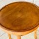 Curved wooden stool by Thonet for FMG Poland, 1930