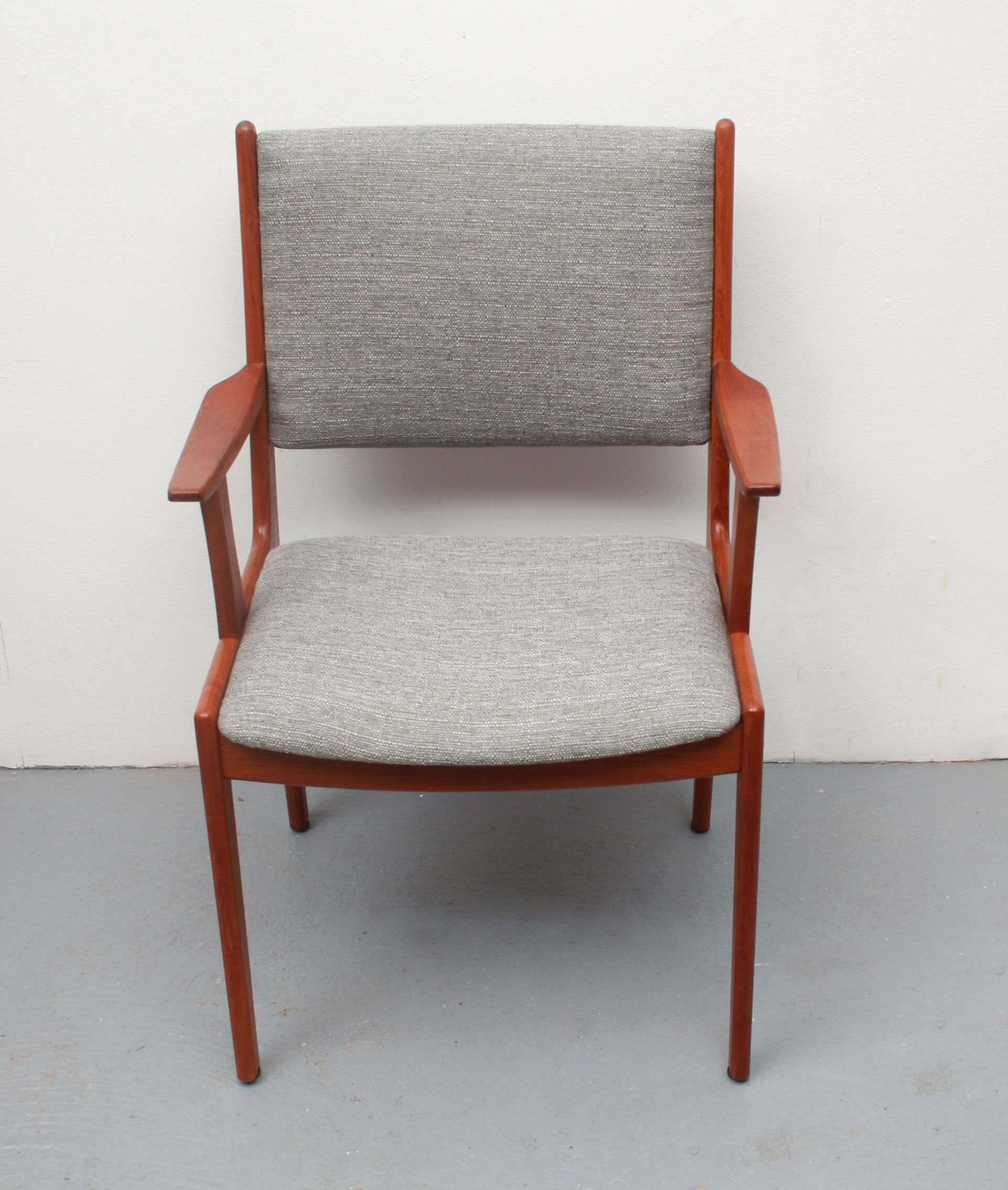 Fauteuil en teck danois des années 1960, Johannes Andersen pour Uldum