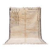 Handmade pure wool rug 2/2 m