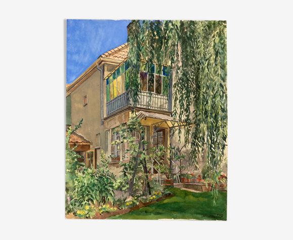Aquarelle vintage