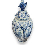 Delft earthenware vase XIXth