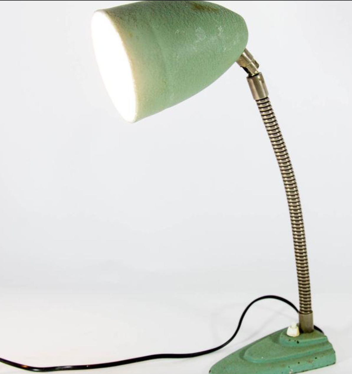 Industrial office lamp Helo Leuchten 1950s