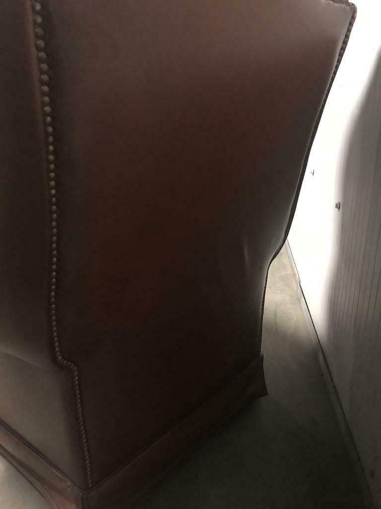 Chesterfield vintage king leather armchair single-seater / seating