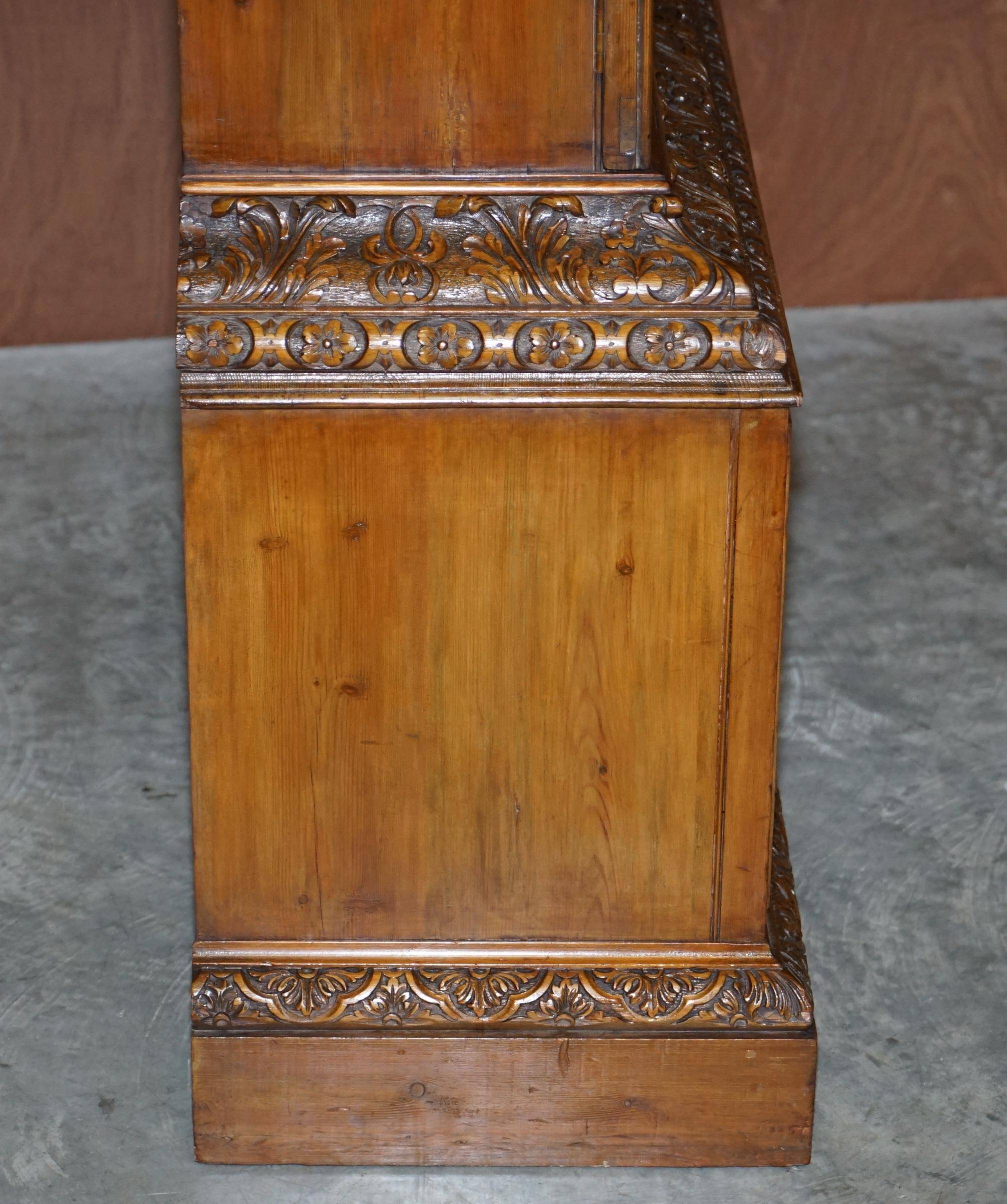 Antique bookshelf Samuel Pepys 1666 large model
