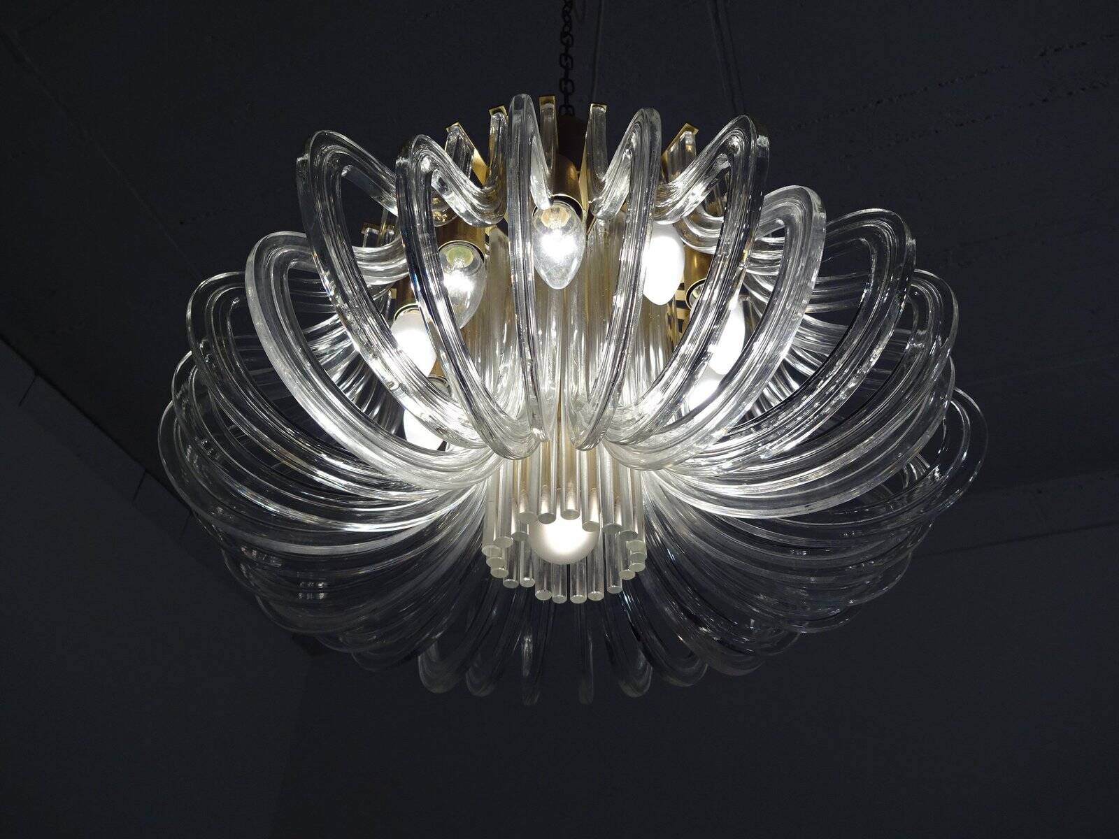 Mid-Century Chandelier from Bakalowits & Söhne, Austria, 1950s