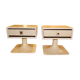 Pair of nightstands 70s
