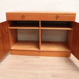 Bertil Fridhagen Bodafors sideboard 1960, light wood, vintage Swedish design