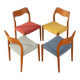 1950s Dining chairs, Nils O. Møller