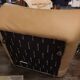 Individual leather armchair