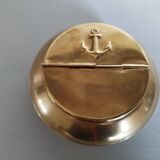 Marine brass ashtray