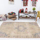 4x7 faded brown turkish rug