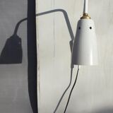 Fixed wall lamp offset 1950 white Ki-e-klair