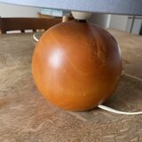 Wooden ball lamp