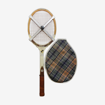 Wilson wooden tennis racket in the 1960s