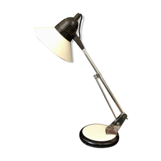 Articulated desktop lamp aluminor vintage